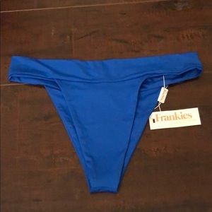 Frankie’s Bikinis Nick Bottom in Cobalt